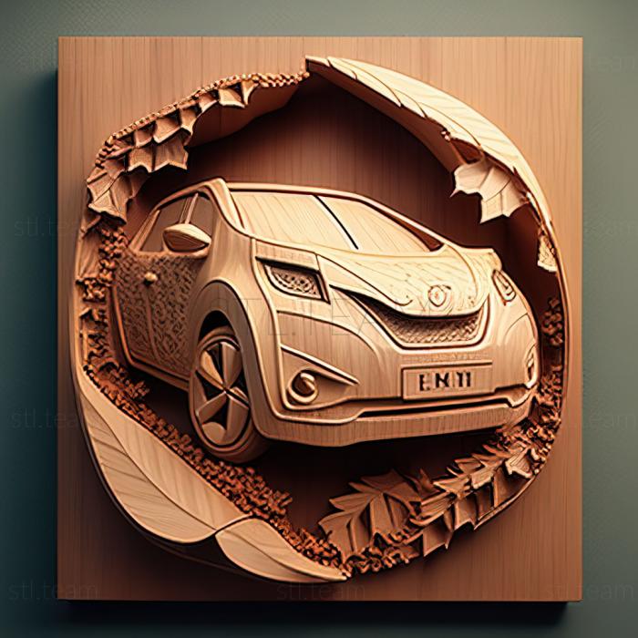 3D модель Nissan LEAF (STL)